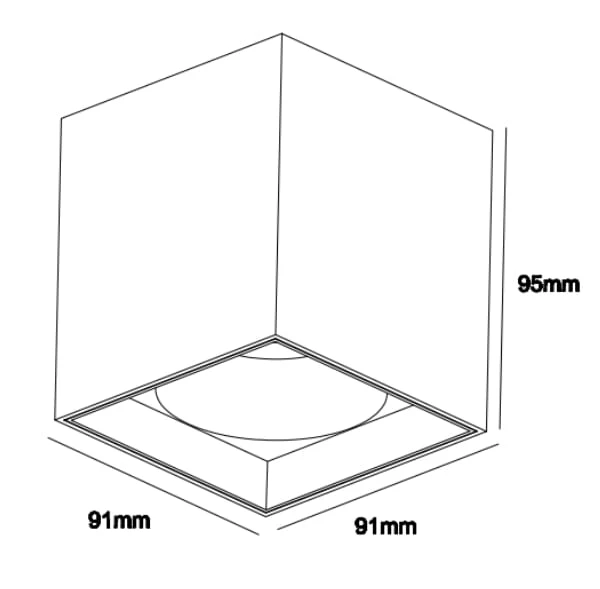 surface mounted square downlight led , Ambient Hotel Lighting , Stylish Lobby Ceiling Light Supplier | Sincerelux